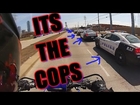 So many COPS and my wheel falls off!