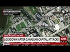 Lynda Kinkade anchors CNN International: Breaking News Canadian Shooting.