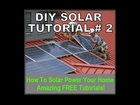 How to Solar Power Your Home  House #2   How to save energy  electricity for solar power HD