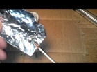 How to Solder copper wire to aluminum foil.