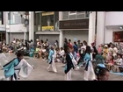 日本スウェーデン友好よさこい連　瑞花・跳乱舞～2014年・第61回よさこい祭り (帯屋筋）.
