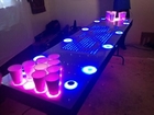 It's an interactive beer pong table