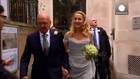 Newlyweds Murdoch and Hall hold star-studded blessing service in London