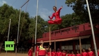 India: Mumbai gymnasts show off their feats on the pole