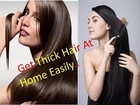 How to get thicker hair Naturally, grow thicker Hair at home Great for thin hair, No hairLoss