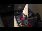 French Model HMV 101 Picnic Gramophone Playing Frank Sinatra