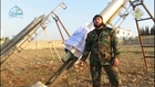 Mujahideen fighters firing rockets at civilians in Khan Tuman - Syria