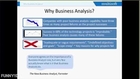 CBAP: Introduction to Business Analysis