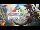 Let's Play Ark Survival Evolved Survival Island Procedural Generated Map #1  - FaxFox Gaming [ICN]