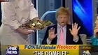 Donald Trump impersonator John Di Domenico promoting the ...