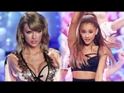 Taylor Swift & Ariana Grande SEXY Victoria's Secret Fashion Show 2014 STYLE