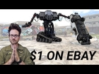 Giant Robot on eBay starting at $1