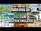 Dolphin 4.0.2 | New Super Mario Bros. Wii - COMPLETE GAME [1080p HD] | Nintendo Wii
