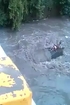Dramatic child rescue from flash flood in Philippines!