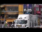 Jang Geun-seok×BIG BROTHER -TEAM H- The Ad Truck running in Shibuya.