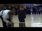 Karate Kid Hurts Hand Breaking Boards