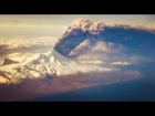 Volcano spews ash 20,000 feet high