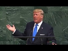 Donald Trump (USA) addresses the United Nations General Debate, 72nd session