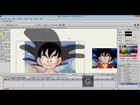 Tutorial Anime Studio pro 10 - Actualización como hacer a Goku [Cabeza Funcional]