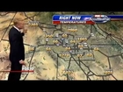 Unreal temperatures appear on weather map