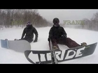 Snowboarding at Jay peak gopro