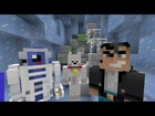 Minecraft Xbox Lets Play - Survival Madness Adventures - Star Wars R2D2 [158]