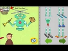 Watch Curious George jeux games video Build A ROBOT Game For Kids Cartoons Movie