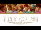 BTS (방탄소년단) - Best Of Me (feat. The Chainsmokers) (Color Coded Lyrics Han/Rom/Eng)
