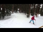 Brooke and Whitney Skiing
