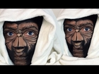 Halloween Makeup: E.T Extra Terrestrial Makeup Tutorial