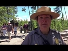 Yellowstone official who took call of man in hot springs talks about incident