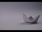 Stop Motion Origami Transformation