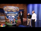 Jimmy Unveils the New Tonight Show Ben & Jerry's Flavor