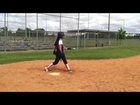 Alexus softball skill video 1st base Class of 2015