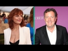 EXCLUSIVE: Susan Sarandon Says Piers Morgan Has 'Too Much Time on His Hands' After Twitter Feud