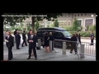BREAKING : Video Shows Hillary Clinton Having A Possible Seizure As She Enters Van