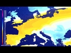 Temperature forecast Europe 2014-03-08