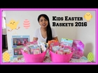Kids Easter Basket Ideas 2016|NEW Shopkin Goodies