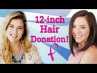 Cancer Survivor Donates 12 Inches of Hair to Pantene Beautiful Lengths!