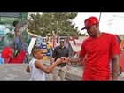 Carmelo Anthony visits Brazilian Favelas, plays Basketball with locals