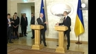 EU's Van Rompuy slams Russia during visit of support to Kyiv