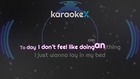 Bruno Mars - The Lazy Song Lyrics Version (KaraokeX)