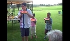 Super Woman In A Watermelon Eating Contest