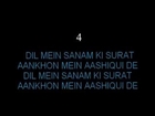 Dil Mein Sanam Ki Surat karaoke duets-Phir Teri Kahaani Yaad Aayi