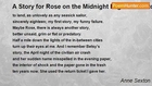 Anne Sexton - A Story for Rose on the Midnight Flight to Boston