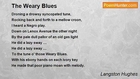 Langston Hughes - The Weary Blues