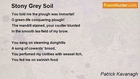 Patrick Kavanagh - Stony Grey Soil