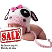 Cheap Deals Melondipity Girls Moo Moo Cow Baby Hat - Adorable Girly Pink Crochet Beanie Review