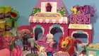 Spiderman Pranks Disney Frozen Queen Elsa and My Little Ponies at the Cotton Candy Cafe