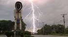 Lightning storm booms over Freeport, Maine